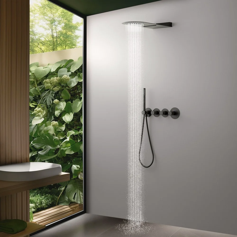 Душевая система Timo Saona SX-2350/18SM черное золото купить,NaN