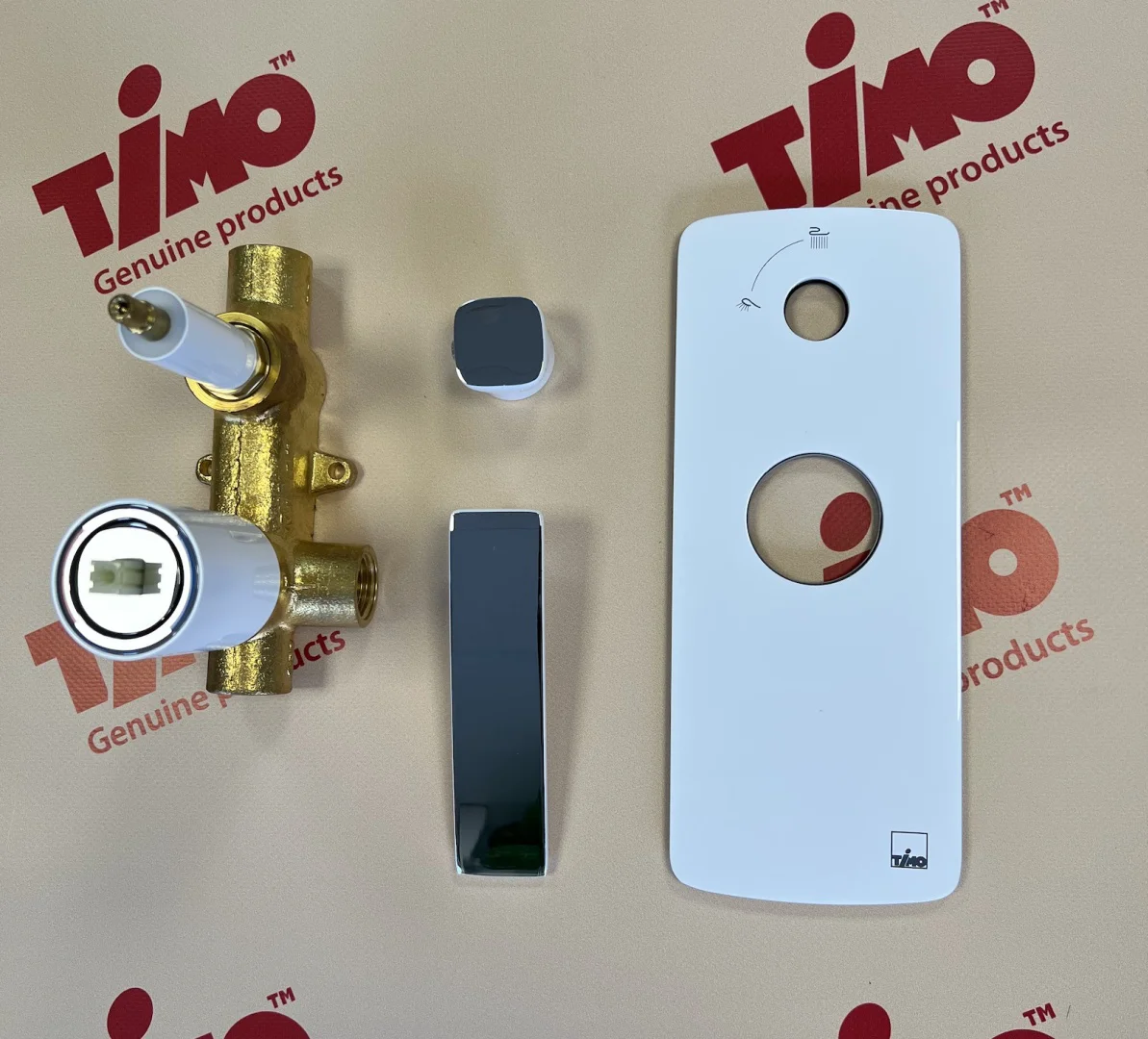 Душевая система Timo Helmi SX-4069/00-16SM хром-белый купить,NaN