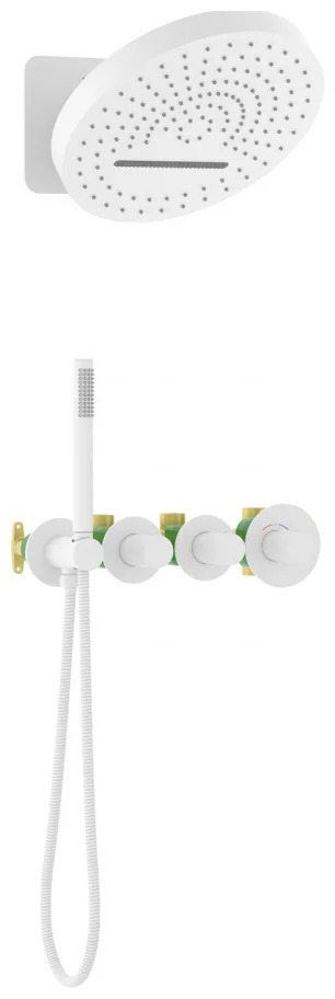 Душевая система Timo Saona SX-2329/16SM белый матовый купить,NaN