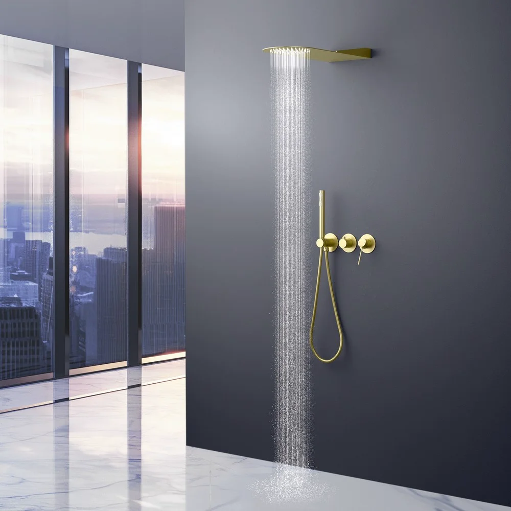 Душевая система Timo Saona SX-2340/17SM золото матовое купить,NaN