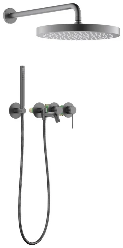 Душевая система Timo Saona SX-2348/18SM черное золото купить,NaN