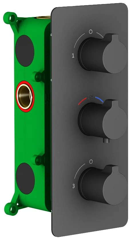 Душевая система Timo Petruma SX-5149/03SM черный матовый купить,NaN