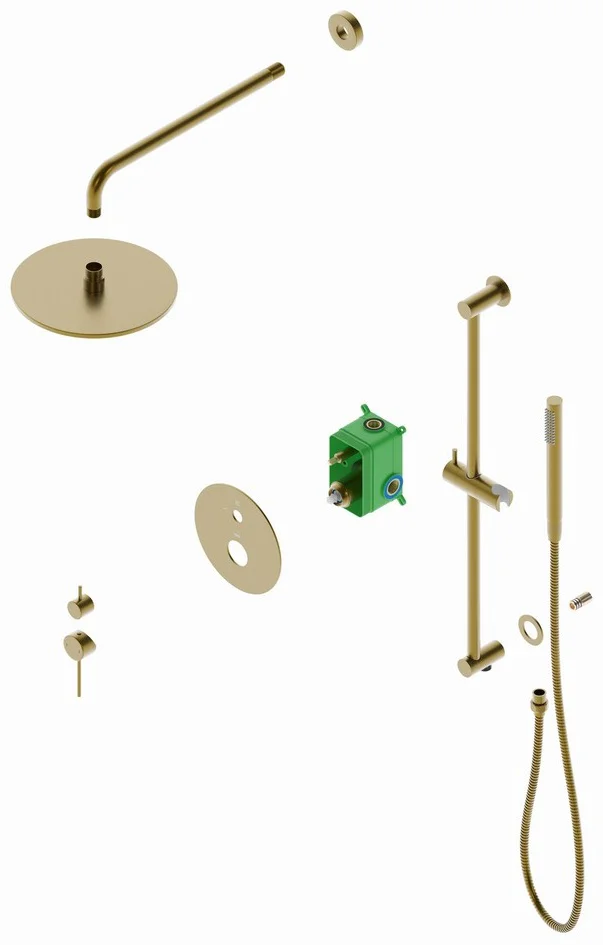Душевая система Timo Saona SX-2309/17SM золото матовый купить,NaN