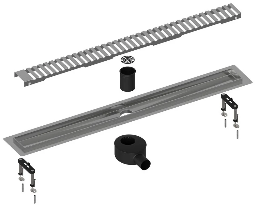 Душевой лоток TIMO Drain System 700 75х11.9см хром купить,NaN