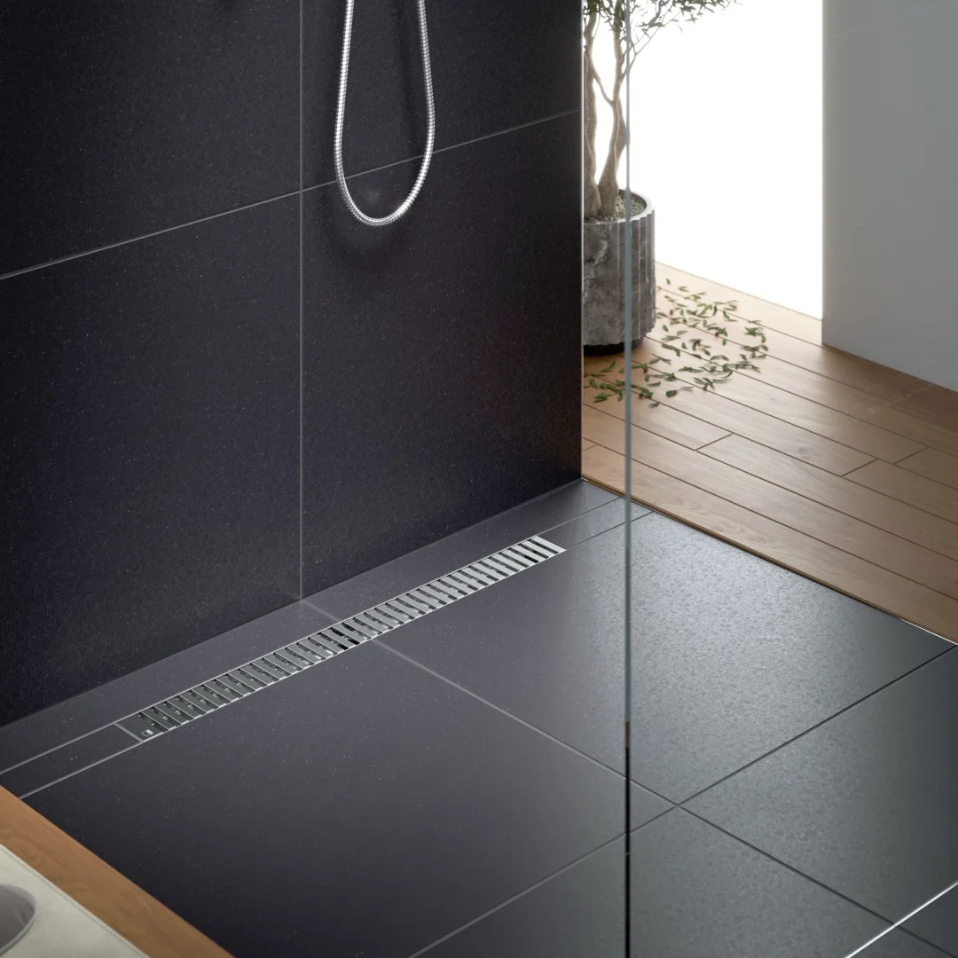 Душевой лоток TIMO Drain System 600 60х11см серый купить,NaN