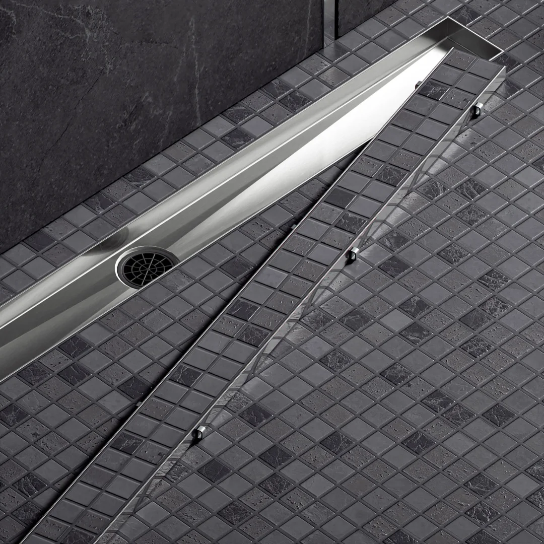 Душевой лоток Timo Drain System 600 60х11см серый купить,NaN