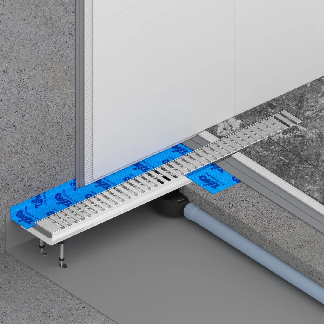 Душевой лоток TIMO Drain System 900 95х11.9см сатин купить,NaN
