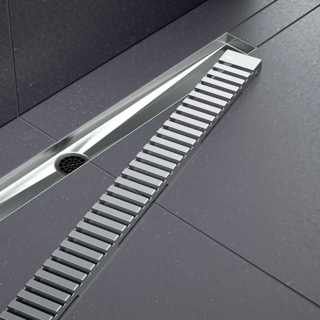 Душевой лоток TIMO Drain System 800 80х11см хром купить,NaN