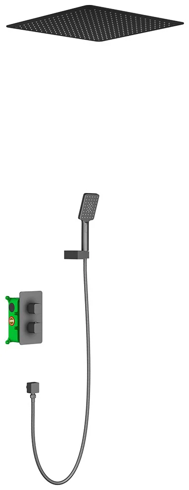 Душевая система Timo Petruma SX-5029/03SM черный матовый купить,NaN