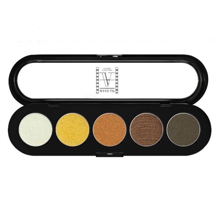 Тени для век Make-Up Atelier Paris Золотисто-оранжевая гамма T14