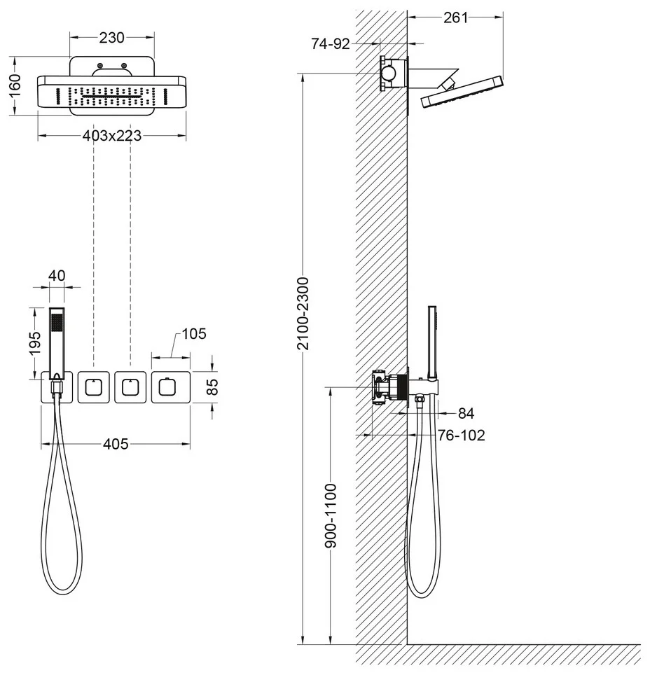 Душевая система Timo Petruma SX-5249/00SM хром купить,NaN