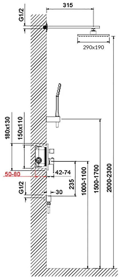 Душевая система Timo Selene SX-2069/00 SM1013 хром купить,NaN