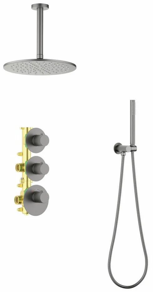 Душевая система Timo Saona SX-2399/18SM черное золото купить,NaN