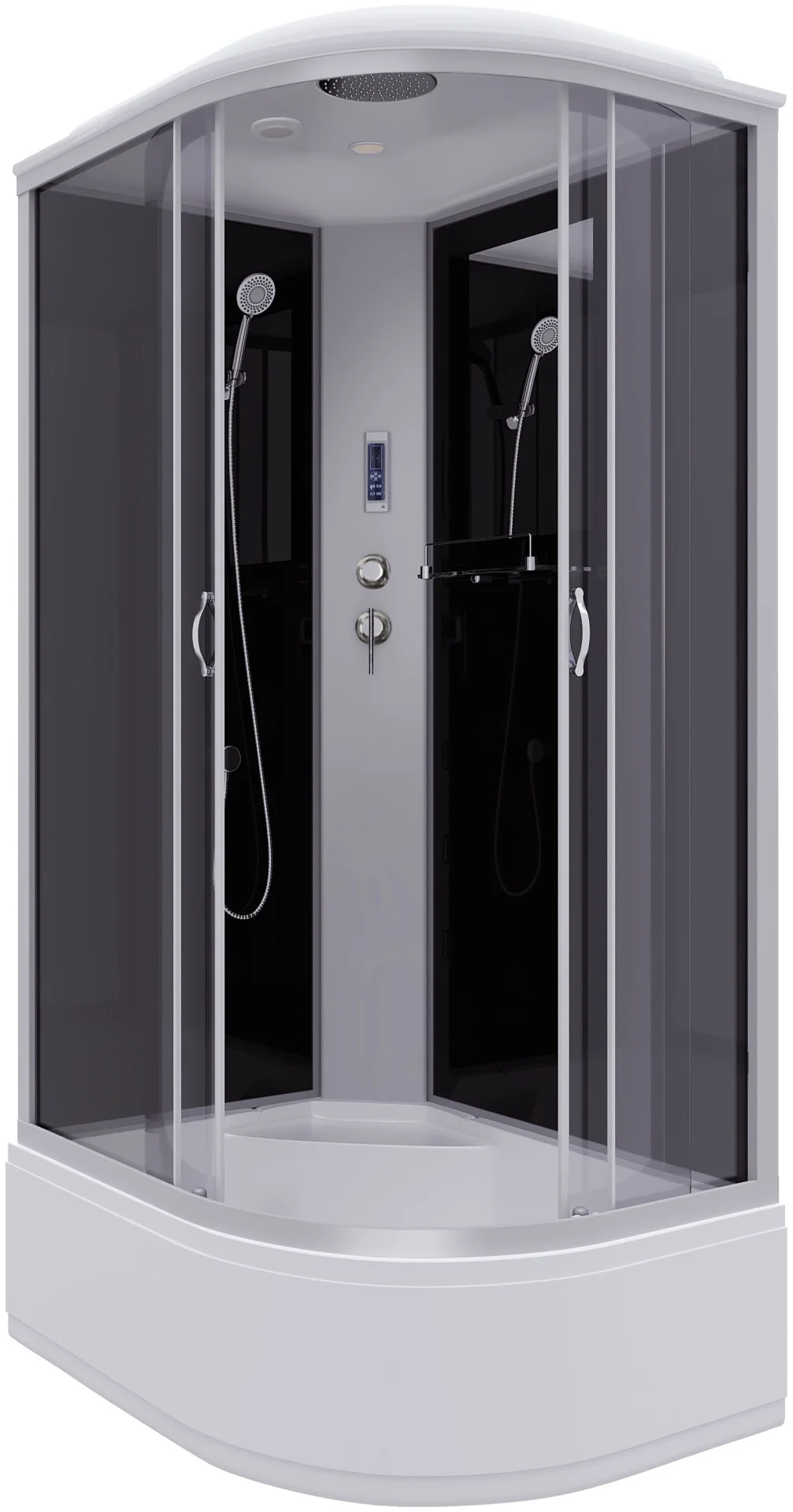 Кабина душевая Niagara NG-2510-14LP 120х80х215см черный купить,NaN