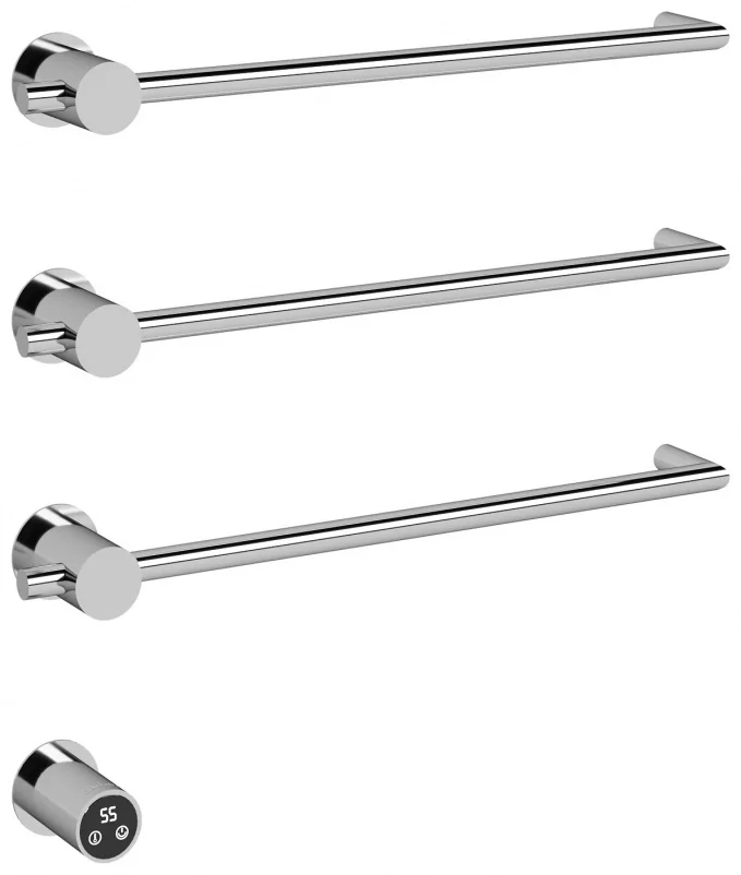 Полотенцесушитель Abber Charme AH4003 49.5х52см хром