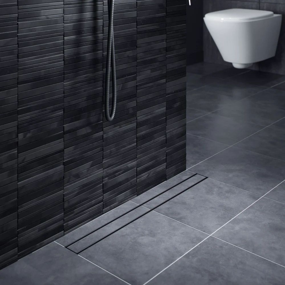 Душевой лоток TIMO Drain System 600 60х11см черный купить,NaN