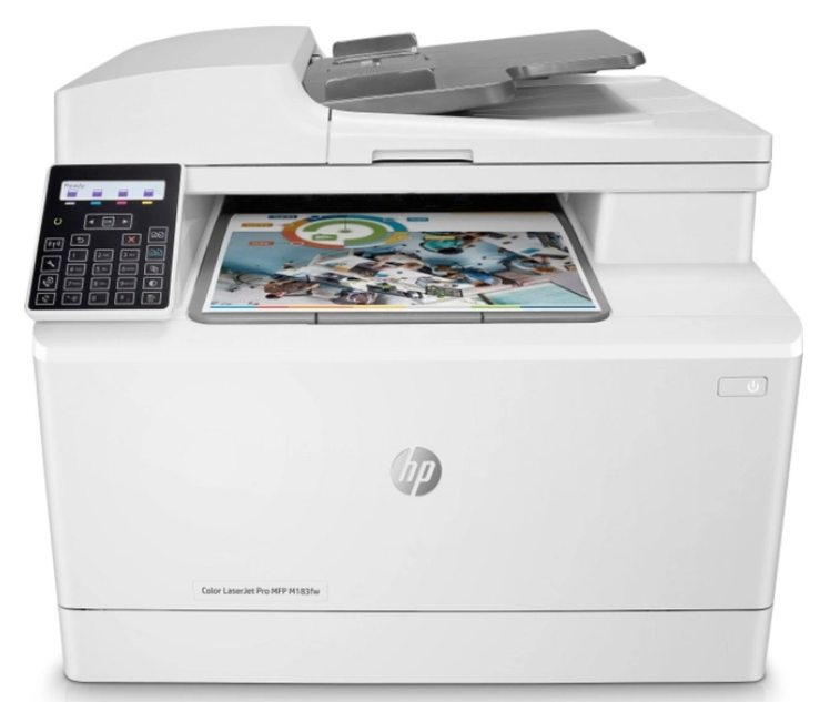 МФУ HP Color LaserJet Pro MFP M183fw 7KW56A White