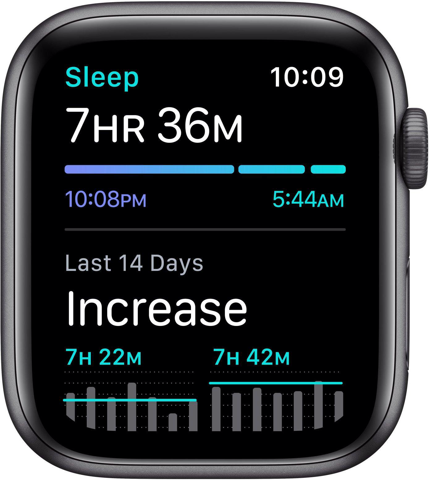 Смарт-часы Apple Watch Nike SE 44mm Nike Sport Band MYYK2 Space Gray/Black купить,NaN