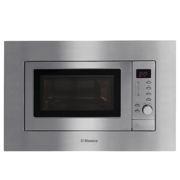 Микроволновая печь Hansa AMGB20E2GX серебристая купить,NaN
