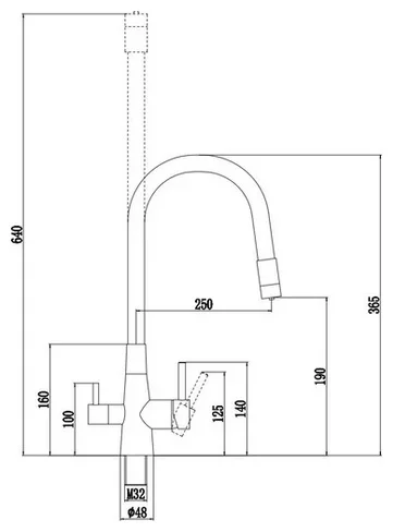 Смеситель Esko Coral CL03GMB графит/черный купить,113622