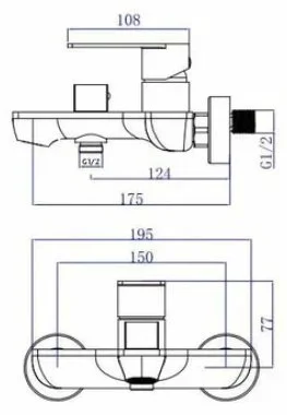 Смеситель Esko Beijing BJ54 хром купить,90738