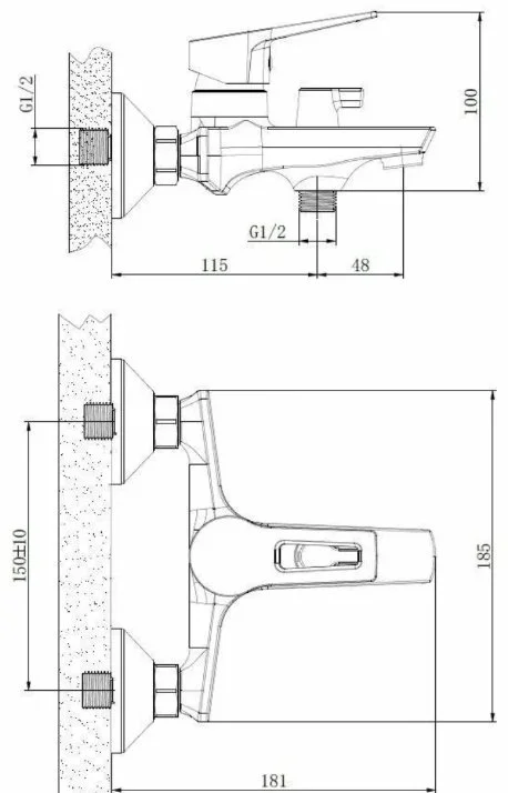 Смеситель Esko Rabat RA 54 хром