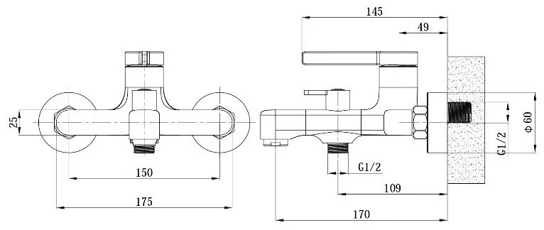 Смеситель Esko Canberra CR54 хром купить,87769