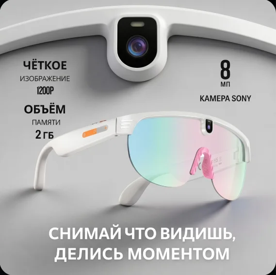 Смарт-очки Nepro100device G5 белый купить,NaN