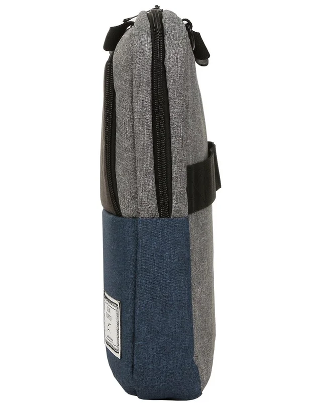 Сумка для ноутбука Qazaq tourister QT-004 16 серо-голубая