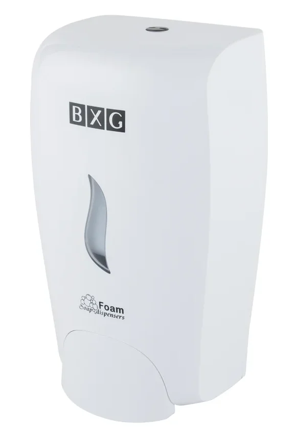 Дозатор для мыла-пены BXG-FD-1198 13.7х10.7х24.1см белый