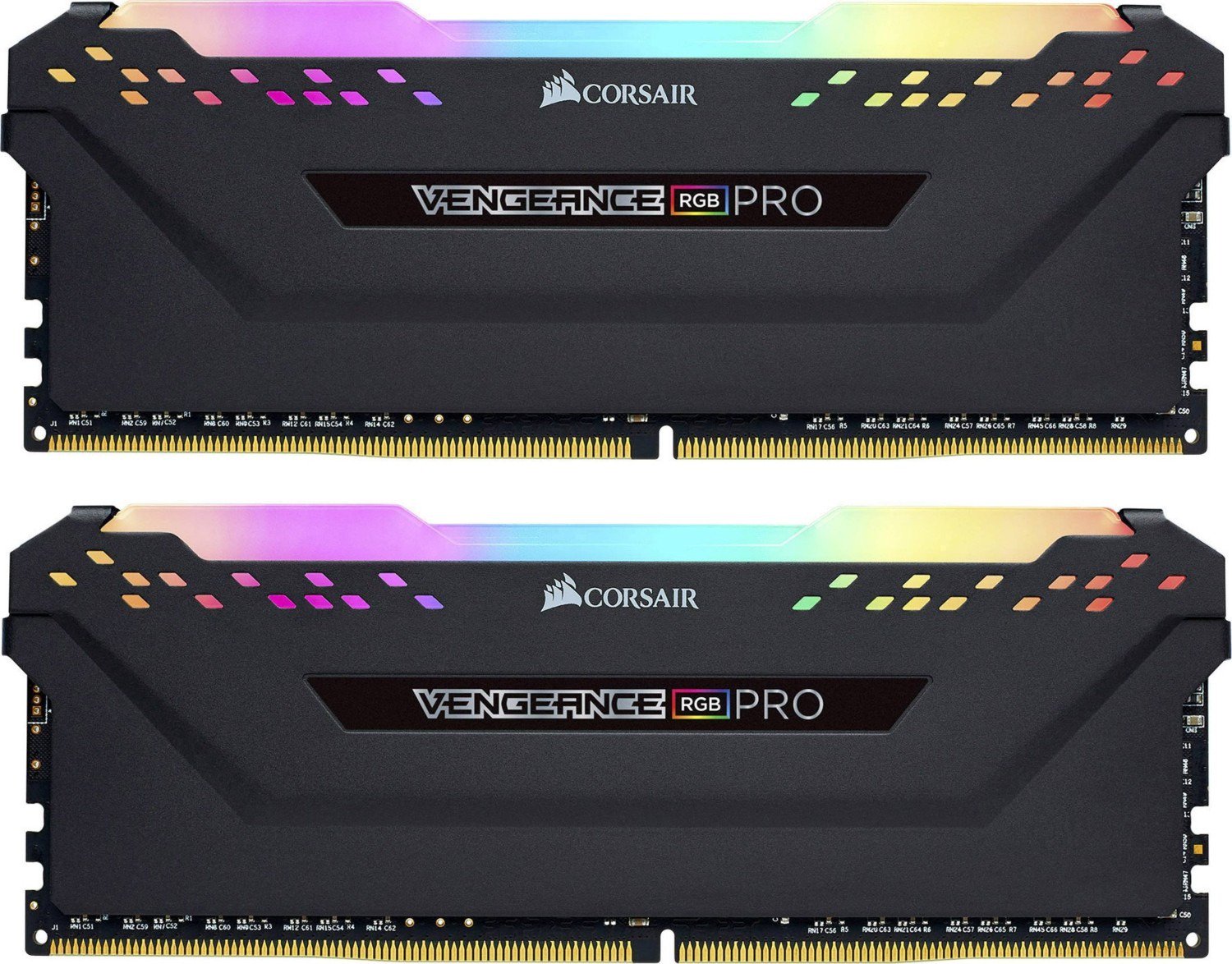 Оперативная память Corsair Vengeance RGB PRO CMW32GX4M2E3200C16 2x16Gb