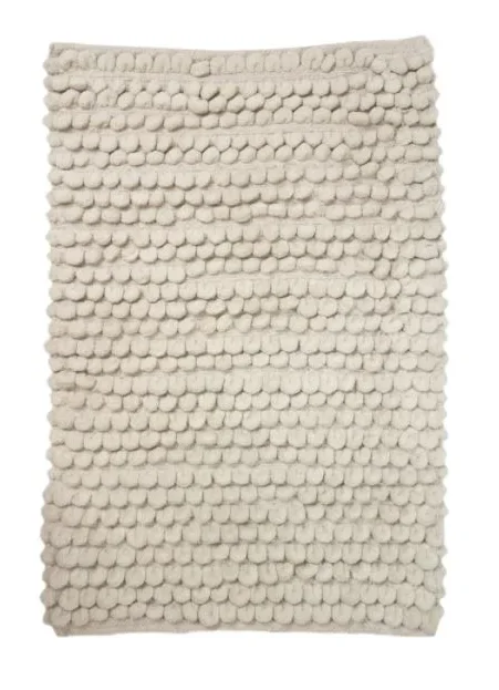 Коврик Raindrops Bubbles S-0004-80b 50х80см бежевый