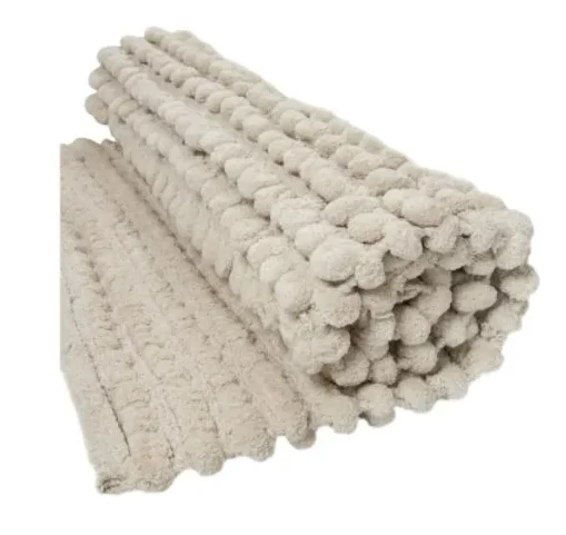 Коврик Raindrops Bubbles S-0004-80b 50х80см бежевый