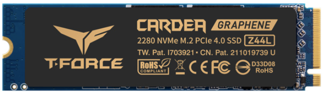 SSD накопитель Team Group T-FORCE CARDEA Z44L TM8FPL250G0C127 250Gb