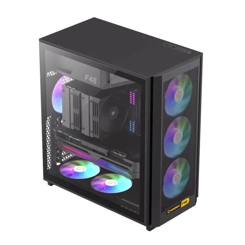 Корпус GameMax F46 1116-4046R0002 чёрный купить,NaN