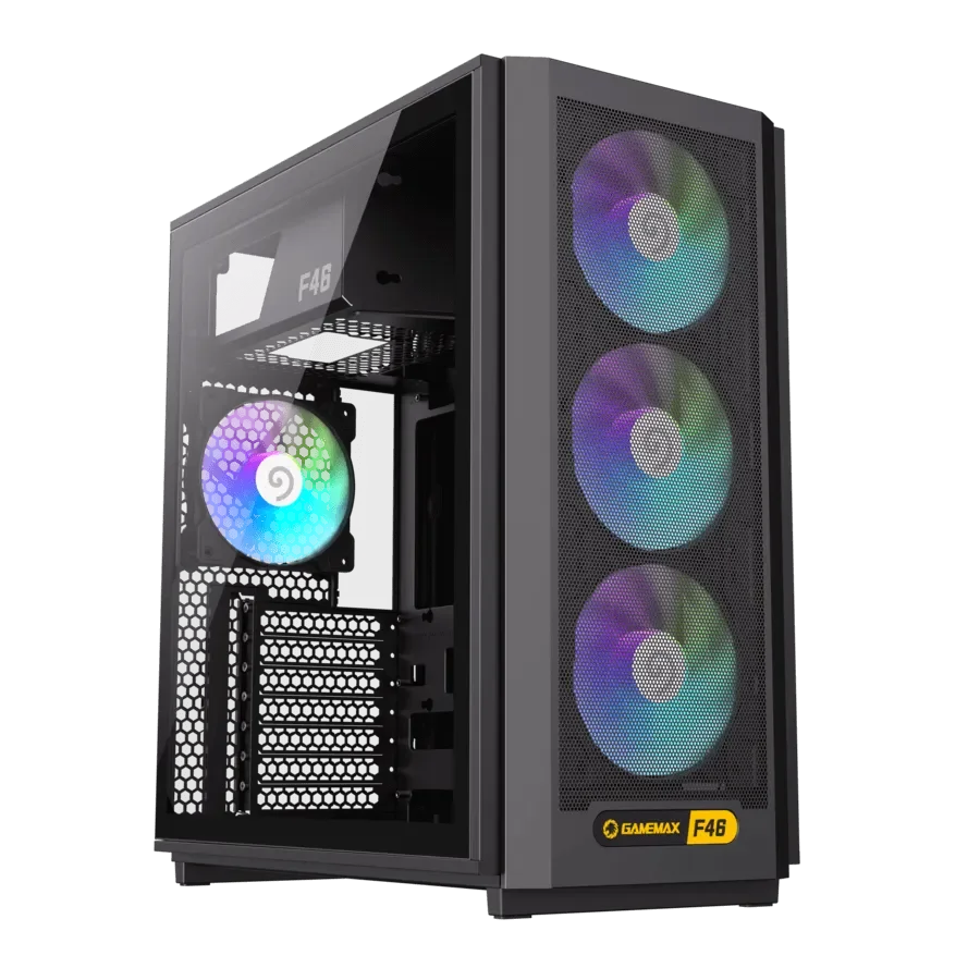 Корпус GameMax F46 1116-4046R0002 чёрный купить,NaN