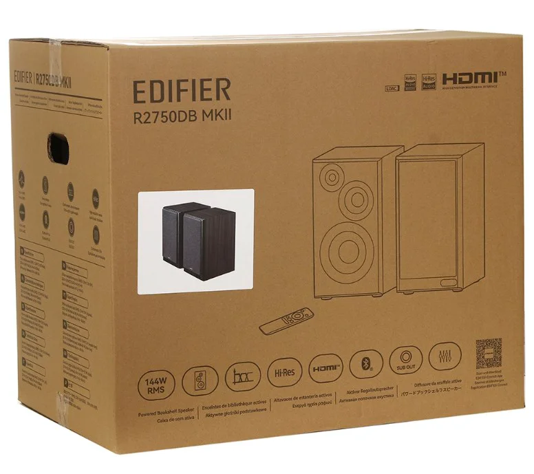 Акустическая система Edifier R2750DB MKII 2.0 Walnut