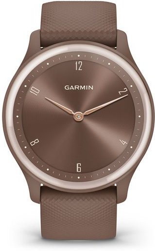Cпортивные часы Garmin Vivomove Sport 010-02566-02 Cocoa-Peach Gold - ForteMarket Cпортивные часы Garmin Vivomove Sport 010-02566-02 Cocoa-Peach Gold купить,0