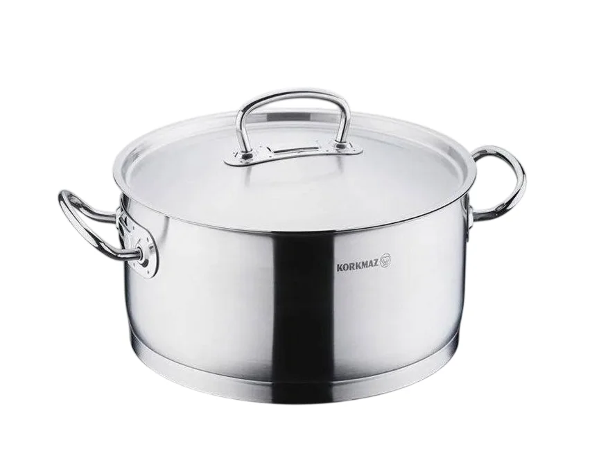 Кастрюля Korkmaz Proline Low Casserole 24x10см 4.5л