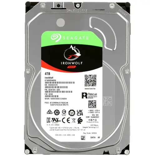 Жесткий диск HDD Seagate 5900 IronWolf ST4000VN006 4Tb
