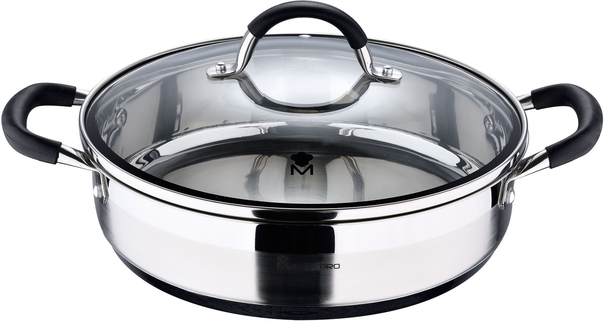 Кастрюля Bergner Foodies MP BGMP-1503-BK 3,8 л
