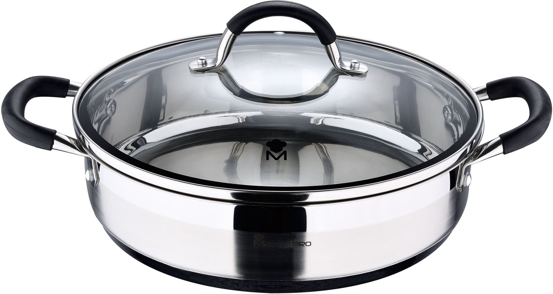Кастрюля Bergner Foodies MP BGMP-1503-BK 3,8 л