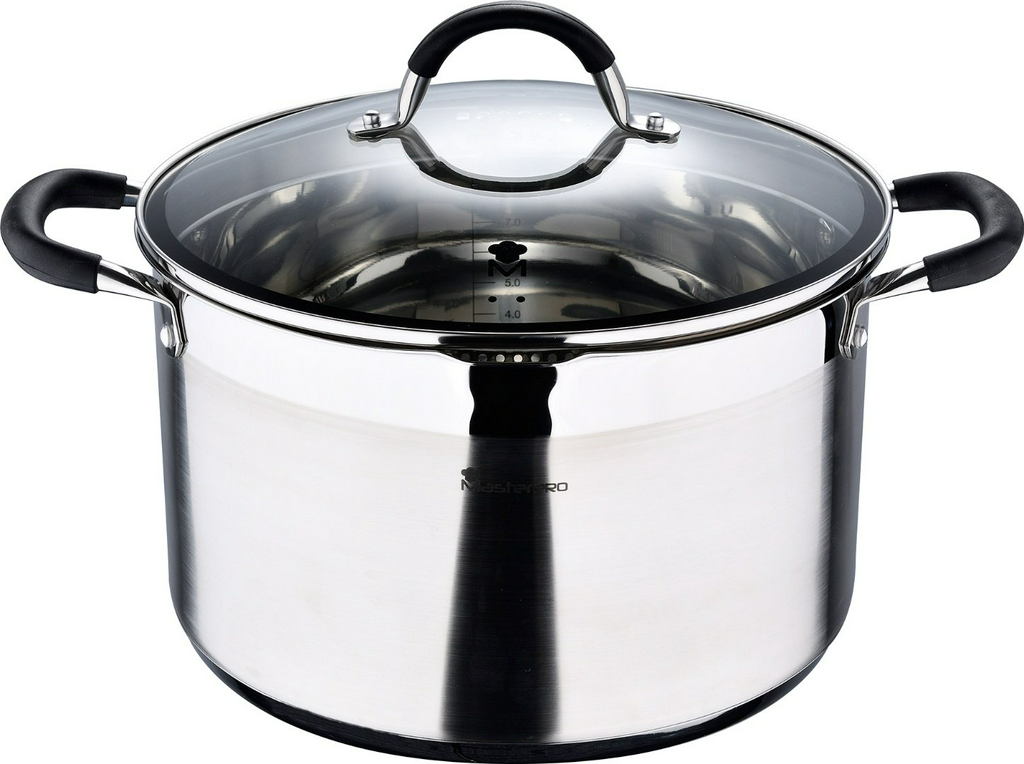 Кастрюля Bergner Foodies MP BGMP-1506-BK 9.5 л