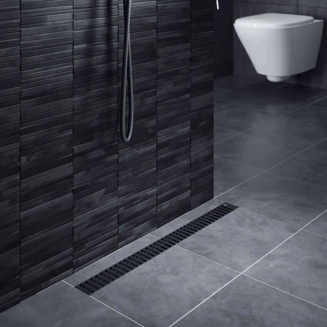 Душевой лоток Timo Drain System 700 75х11.9см черный купить,NaN