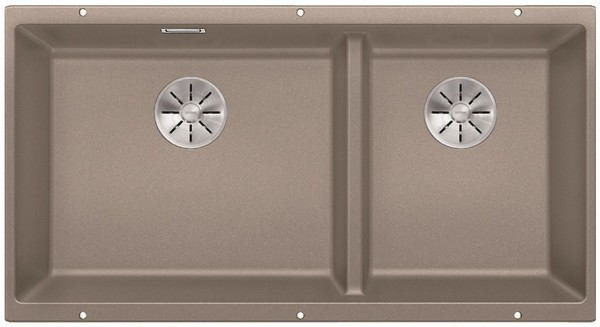Кухонная мойка Blanco Subline 480/320-U 523591 серо-бежевая