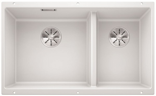 Кухонная мойка Blanco Subline 430/270-U 523155 белая купить,NaN