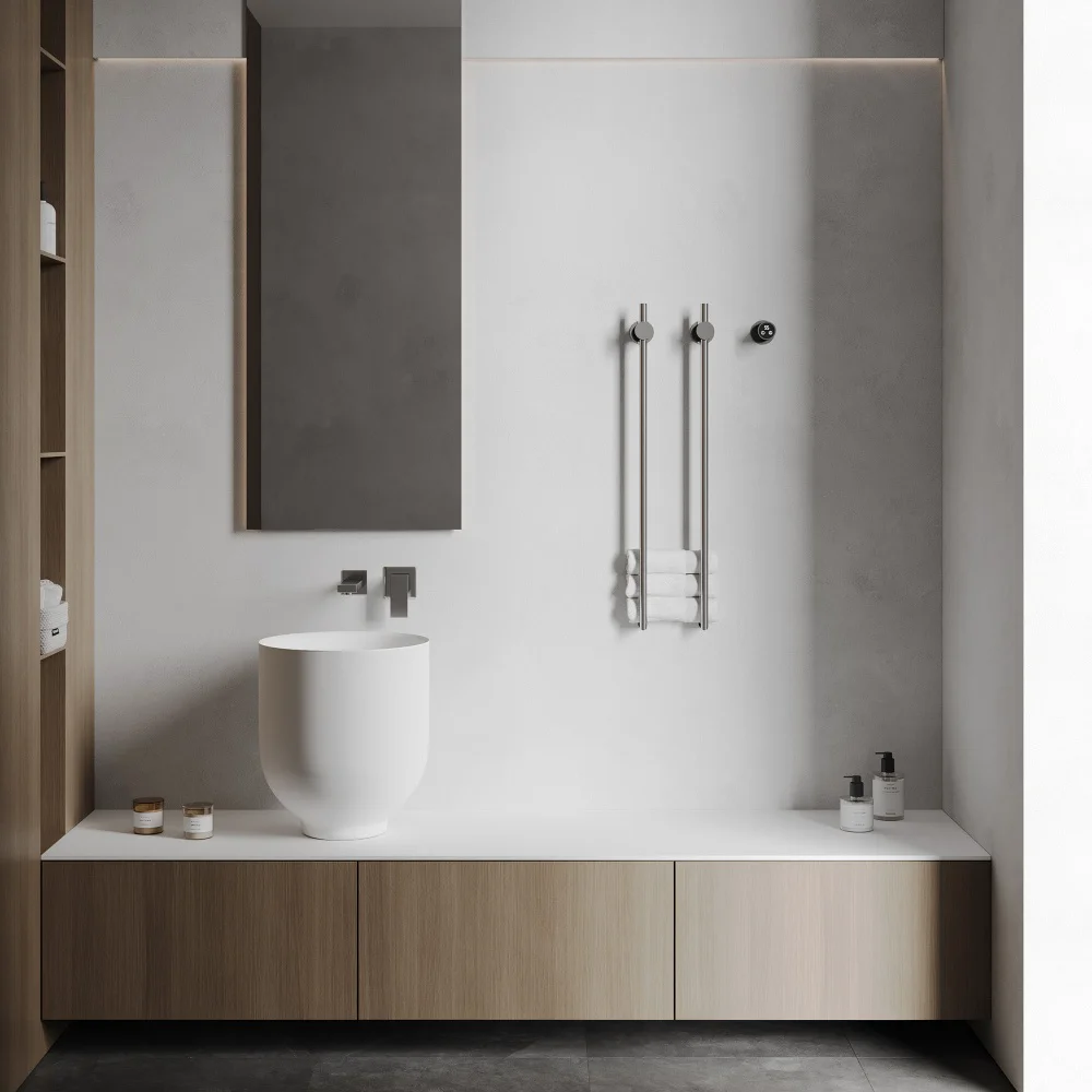 Полотенцесушитель Abber Charme AH4002 80х34.5см хром купить,NaN