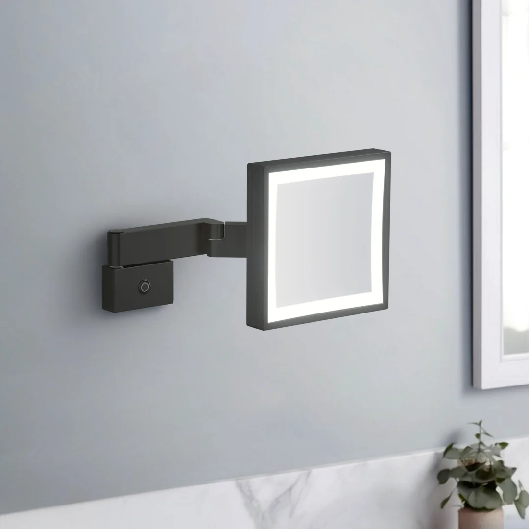 Зеркало с подсветкой Timo Selene 14076/03 20.3х34.6см черный купить,NaN