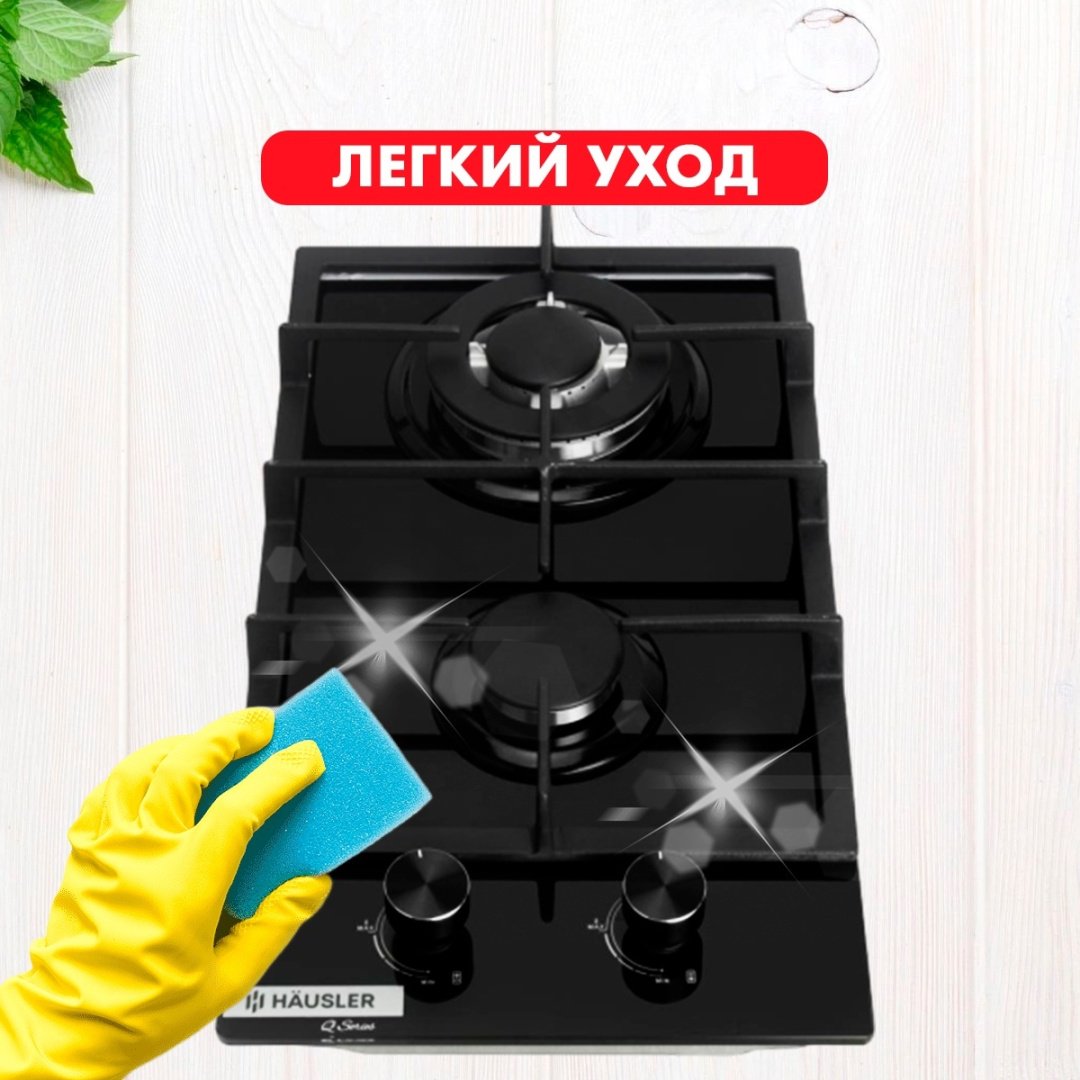 Варочная поверхность HAUSLER HLS-30BK черный купить,NaN