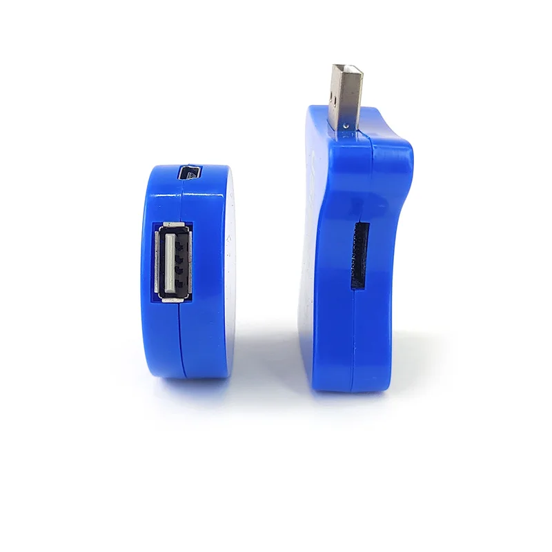 USB 3P HUB+CR UsbOnline PP0018 синий купить,0